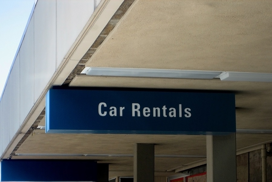 how to check if car is ex rental